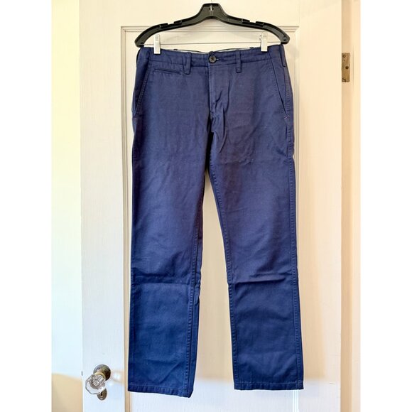 Ines de la Fressange for Uniqlo | Blue Chino Pants - Picture 1 of 8
